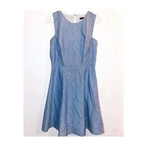 Zara light blue dress